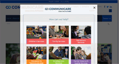 Desktop Screenshot of communicare.org.au
